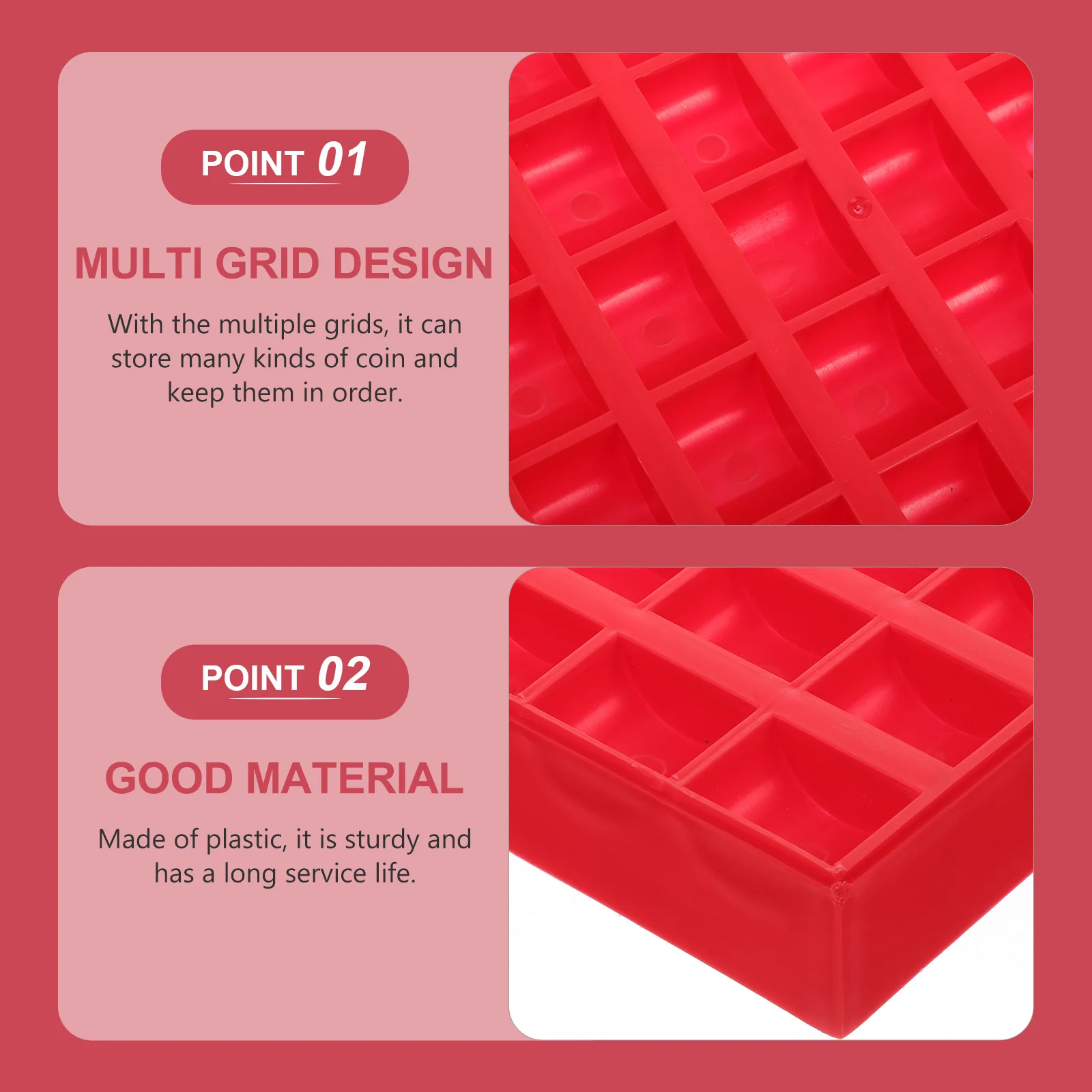 Рисунок 6 - Портативный пластиковый ящик для хранения монет