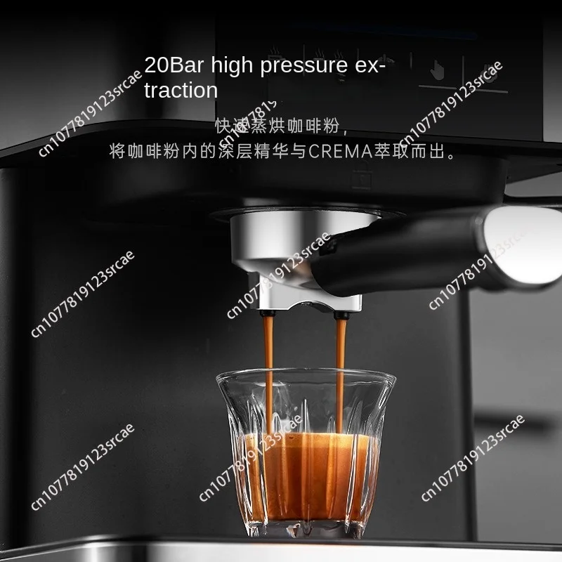 Imagem -03 - Máquina de Café Expresso em com Batedor de Leite Bomba de 15 Bar Tanque de Água de 18 Litros
