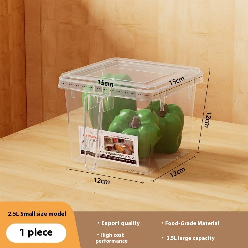 

Food-grade Refrigerator Storage Boxes, Fresh-keeping Boxes, Containers for Kitchen Vegetables and Fruits, Plastic Egg Organizer