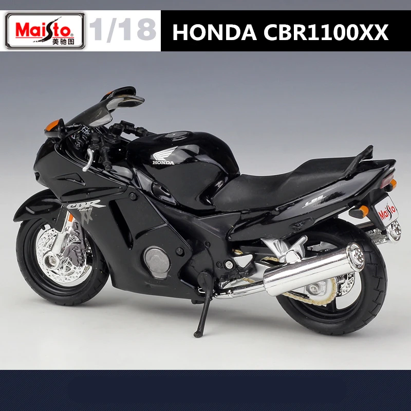 Maisto 1:18 HONDA CBR1100XX Alloy Racing Motorcycle Model Simulation Diecast Metal Street Sports Motorcycle Model Childrens Gift