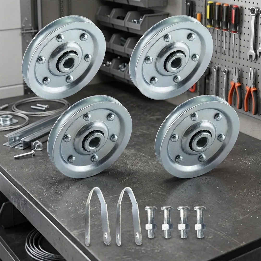 As Shown Roller Replacement Kit Precision Fit Garage Rollers Door Repair Kit Precision Fit System Quick Installation