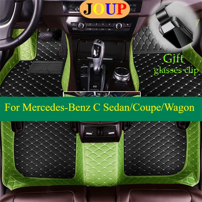 

For Mercedes-Benz C Sedan/Coupe/Wagon Car Floor Mats Custom All Weather Carpets Covers Left /Right Hand Drive