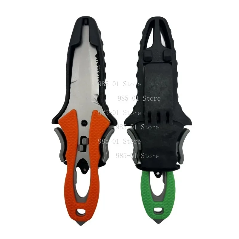 Titanium Alloy Water Rescue Rope Cutter, Multifunctional Emergency Rescue Tool with Plastic Handle