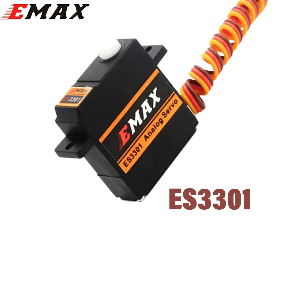 1Pcs ES3301 Mini Plastic Gear Analog EMAX Servo For RC Airplane