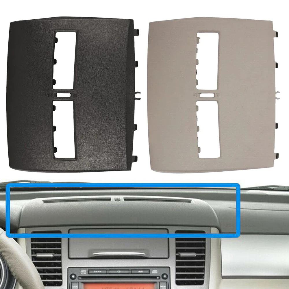 Front Upper Top Center Dash Air Vent Trim Bezel For Nissan Versa  2007 2008 2009 2010 2011 2012 68414-ED50C