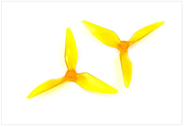 8 Pairs Kingkong 5051 3 Blade Tri blade Transparant Propeller Props for FPV Race Drone 200mm ZMR 250 QAV180 250 Frame
