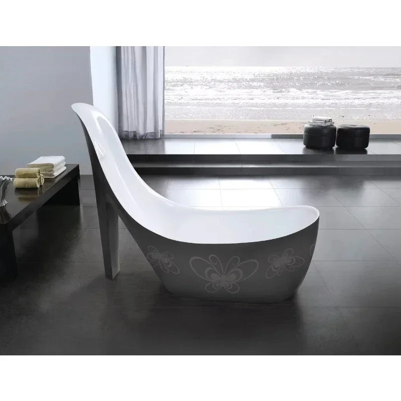 YG15 Waterfall Spa Special Design freestanding shower for bathroom High heel style