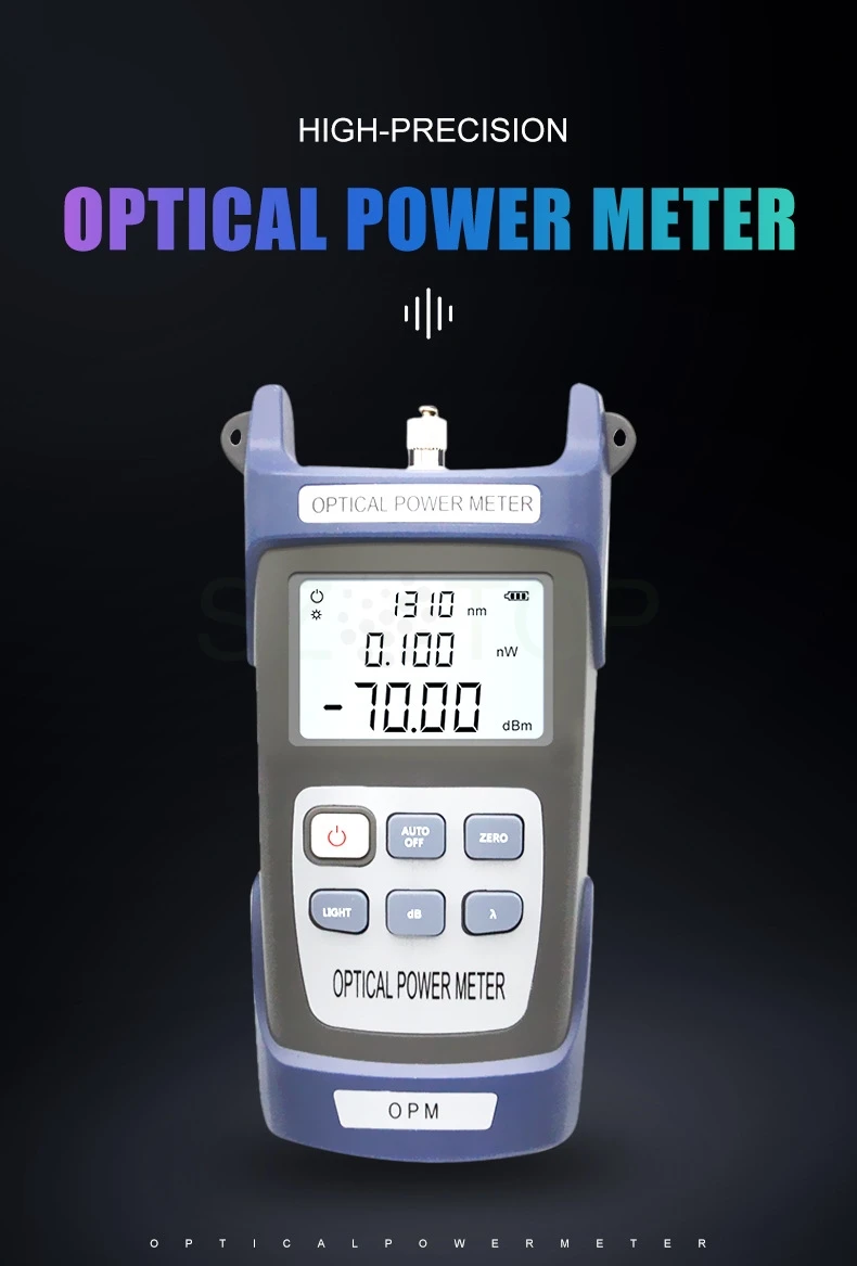 

High Quality Fiber Tester Optical Power Meter -70~+10dB -50~+26dB High Precision Optical Power Meter 1-30MW OP-PV233 DIY