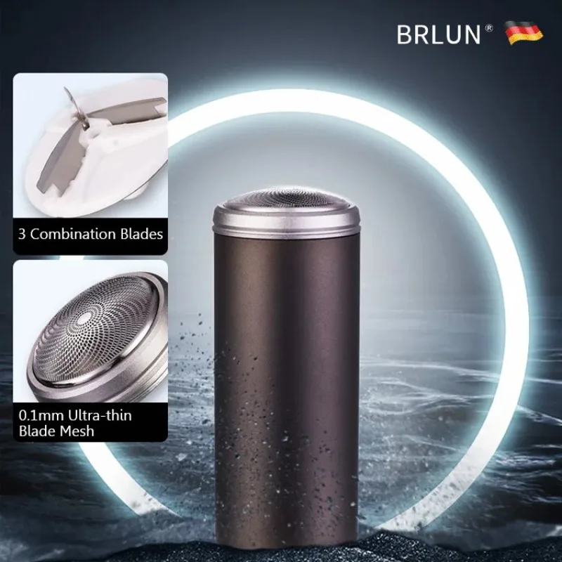 Портативная электрическая бритва перезаряжаемая моющаяся Мужская мини-бритва дорожная портативная бритва