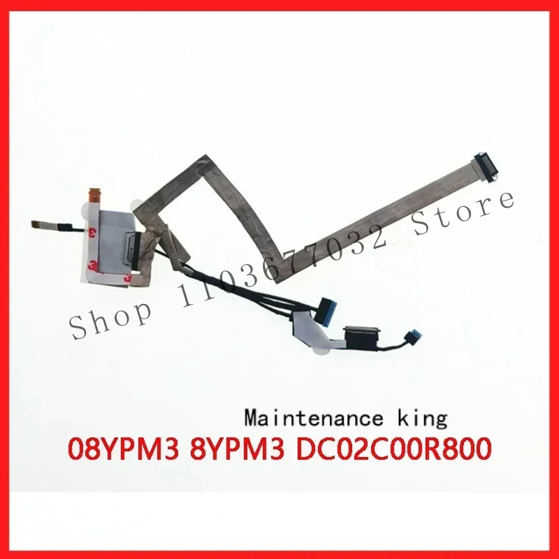 WYORESY NEW Genuine Laptop LCD EDP FHD Cable For DELL Latitude 7320 2-in-1 GDB33 6MM RGB IR 08Y PPM3 8YPM3 DC02C00R800