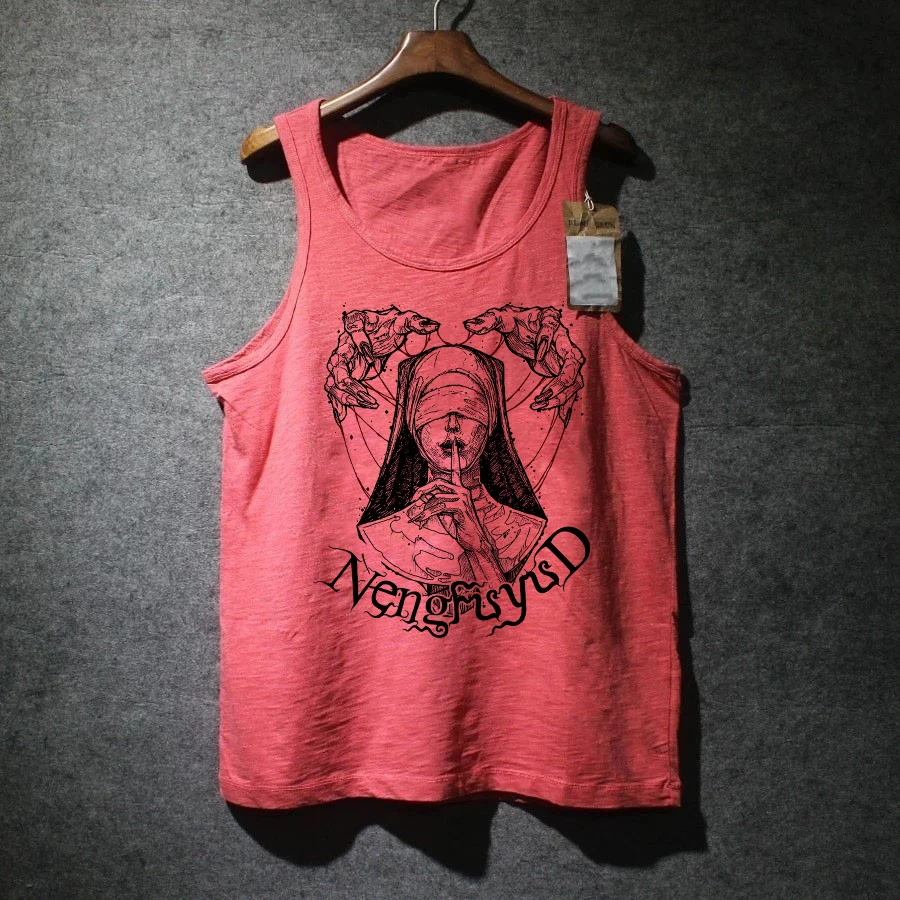 American Style Casual Cotton Sleeveless Vest Outerwear Youthful Vitality round Neck Short Sleeve Order Withdrawn Street Style...