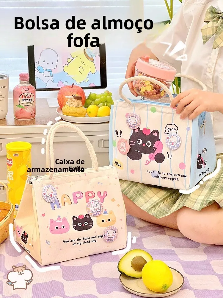 cute-girl's-insulated-lunch-box-bag-office-staff-portable-storage-bag-japanese-style-home-storage-tools-handbag-for-everyone