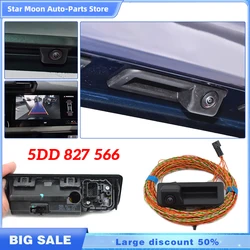 Luggage compartment camera 5DD 827 566 5DD827566 For Audi A3 8Y 2021 For Skoda Octavia MK4 A8 Reverse camera trajectory camera