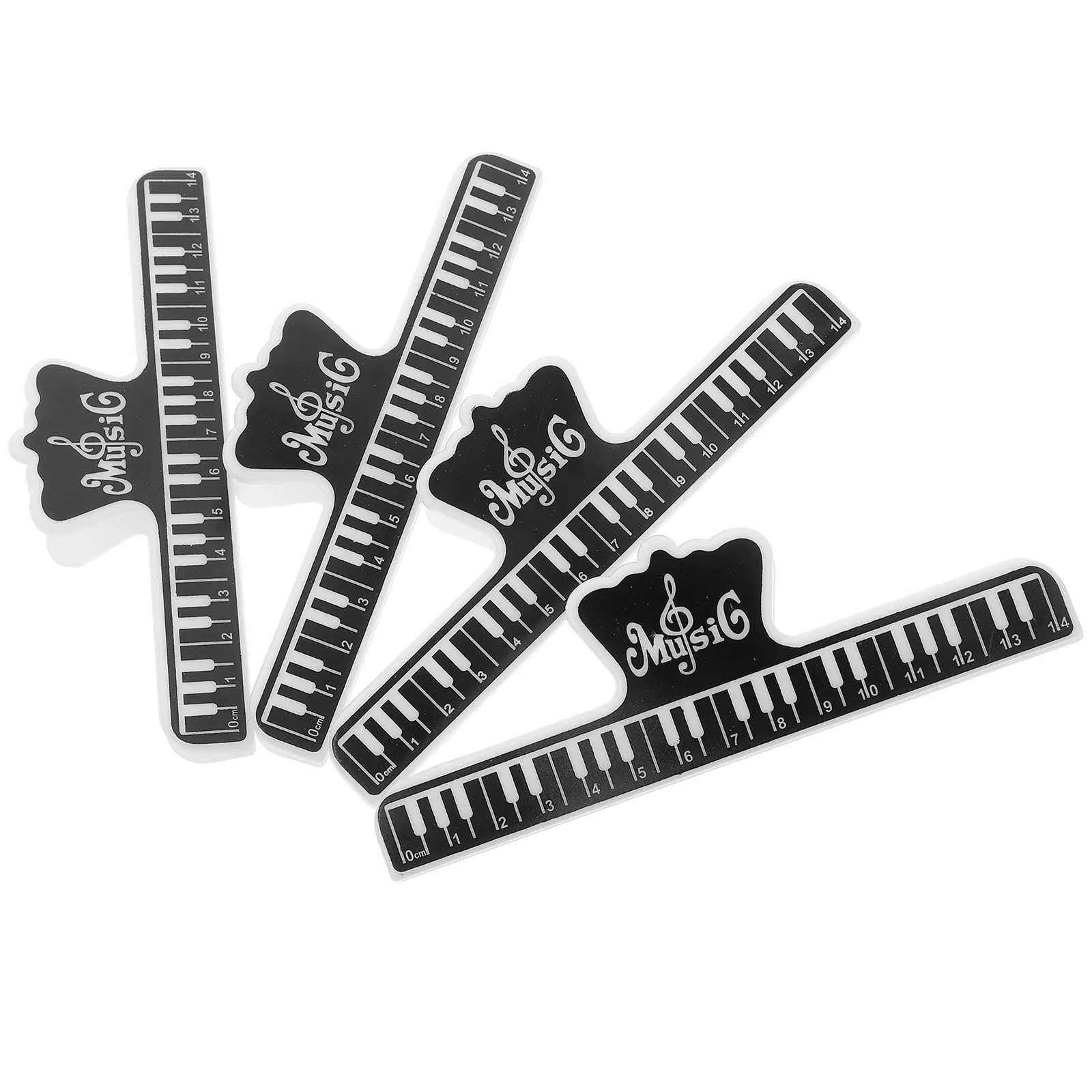 Music Book Clip Large Plastic Page Holder Secure Music Sheet Holder for Piano Stand Clips Paper Clips Book Claw Clip