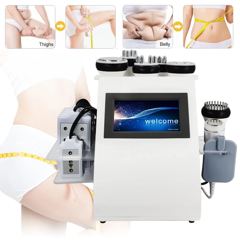 RF Tool 40K 9 in 1 Cavitation Ultrasonic Body Slimming Machine Multi-Polar  Rejuvenation Skin Lift Tighten