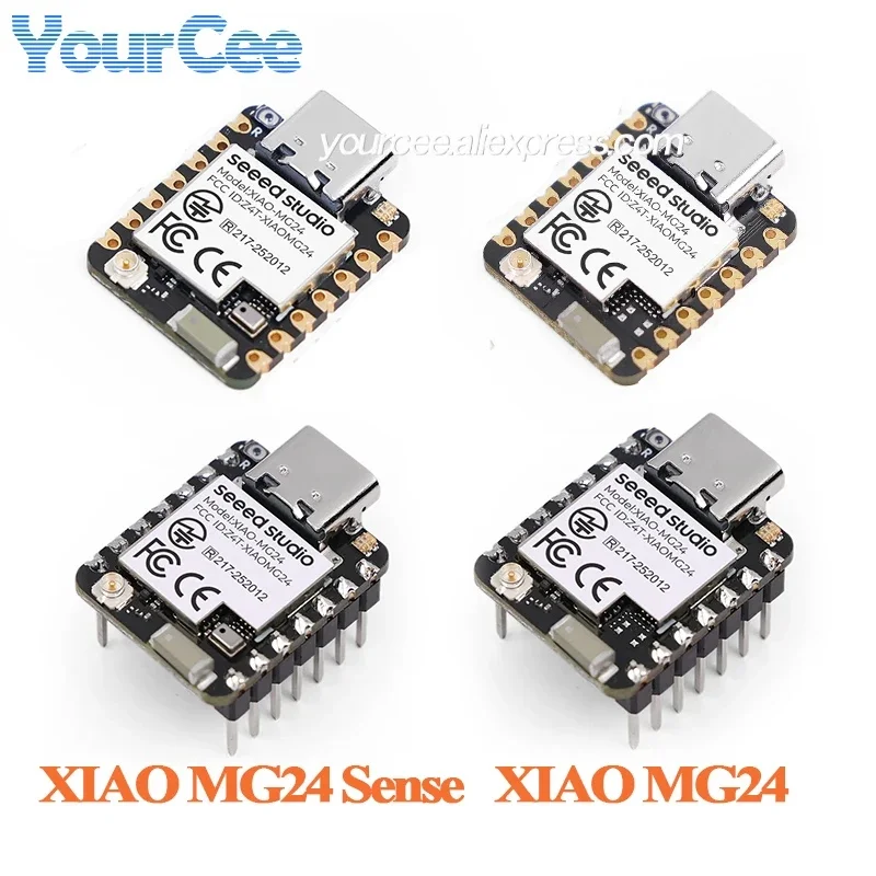 5pcs/1pc XIAO MG24 Sense Seeed Studio EFR32MG24 microcontroller-based development board module supports Matter Thread Ble 5.3