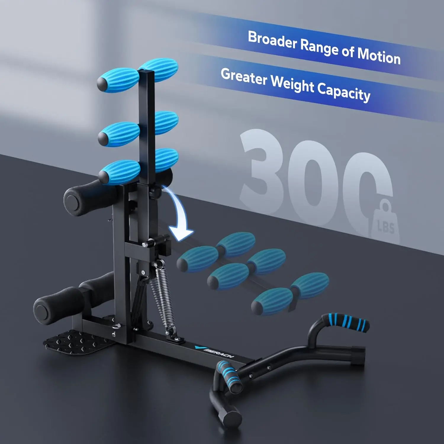Deep Squat Machine for Women, Adjustable Glutes Trainer Machine, Core Leg Push Up Workout Machine for Home Gym image 6