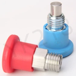 Large Stock YK218 Three Colors Plastic Knob Position Dowel Spring Locating Indexing Plungers With Locking Nose