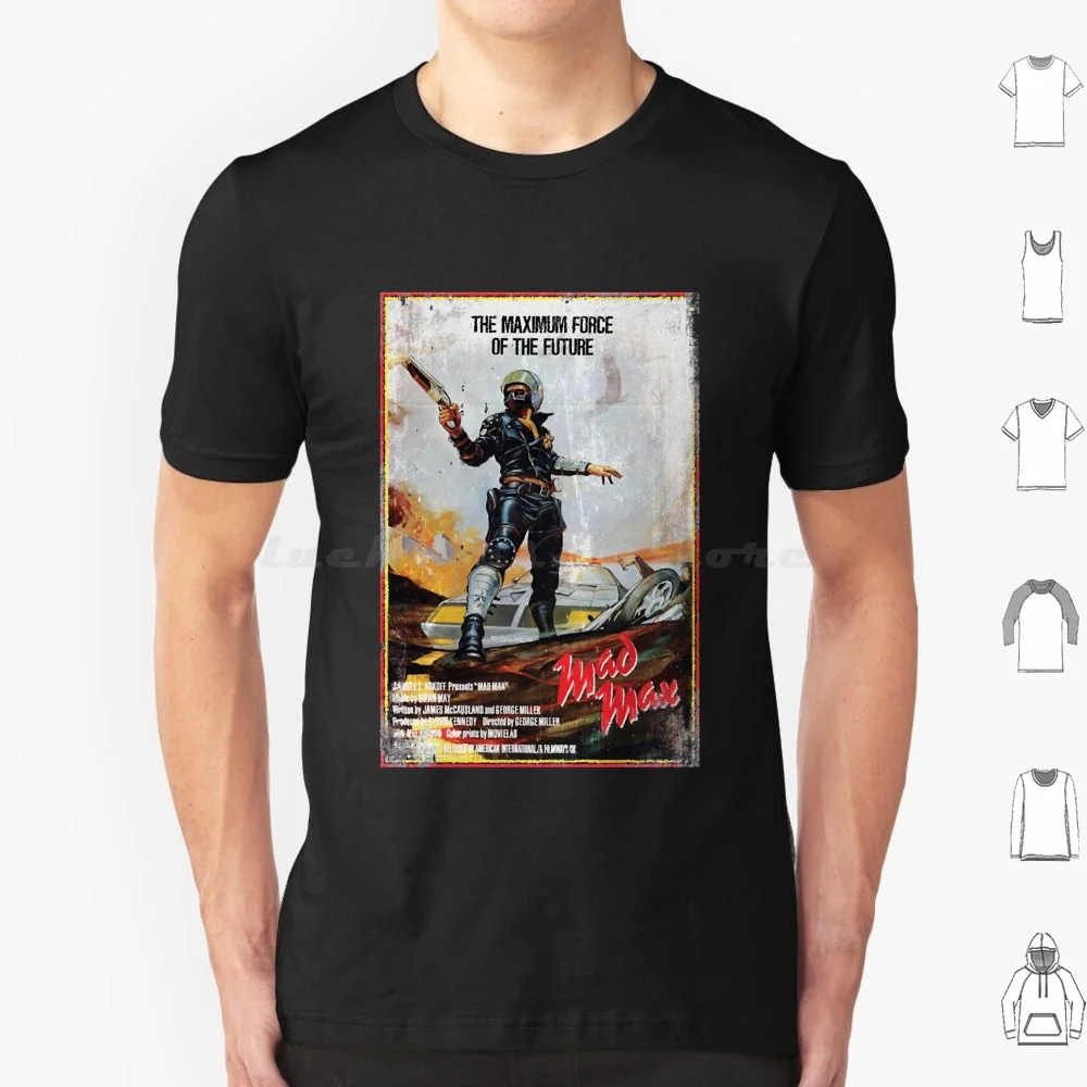 Most Important Mad Max Distressed Movie Poster Halloween Holiday T Shirt Big Size 100% Cotton Most Important Mad Max Distressed