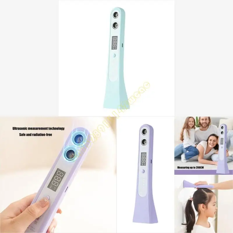 

Портативный стадиометр по беспроводной ультразвуковой высоте для точного измерения детей и взрослых с цифровым дисплеем DXAD