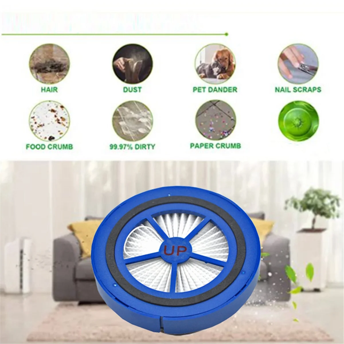 A56T Filter for Proscenic P11/P10/P10Pro Smart Ultenic U11 Handheld Wireless Vacuum Cleaner Replacement Spare Parts 1PCS