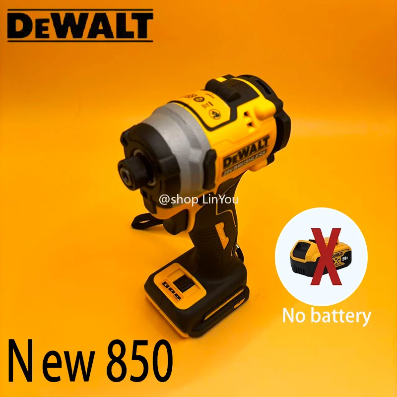 DeWalt new model DCF850 electric driver 20V lithium battery brushless battery screwdriver high torque tool bare machine