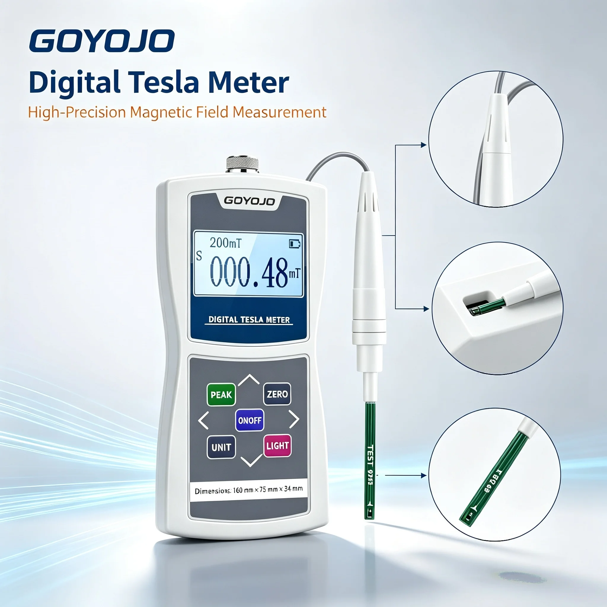 goyojo-compteur-numerique-tesla-precision-de-1-2-5-deux-unites-de-mesure-de-champ-magnetique-remise-a-zero-en-une-seule-touche-plage-de-mesure-des-champs-magnetiques-de-0-a-2400-mt