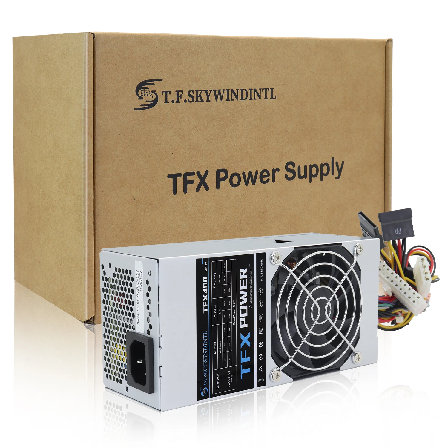 400W TFX Power Supply Active PFC Full Voltage 100-240V for Slim Desktop Mini PC PSU Small Form Factor Computer Po