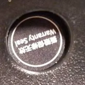 Pedido personalizado -2000 piezas de pegatinas de garantía de 6 mm