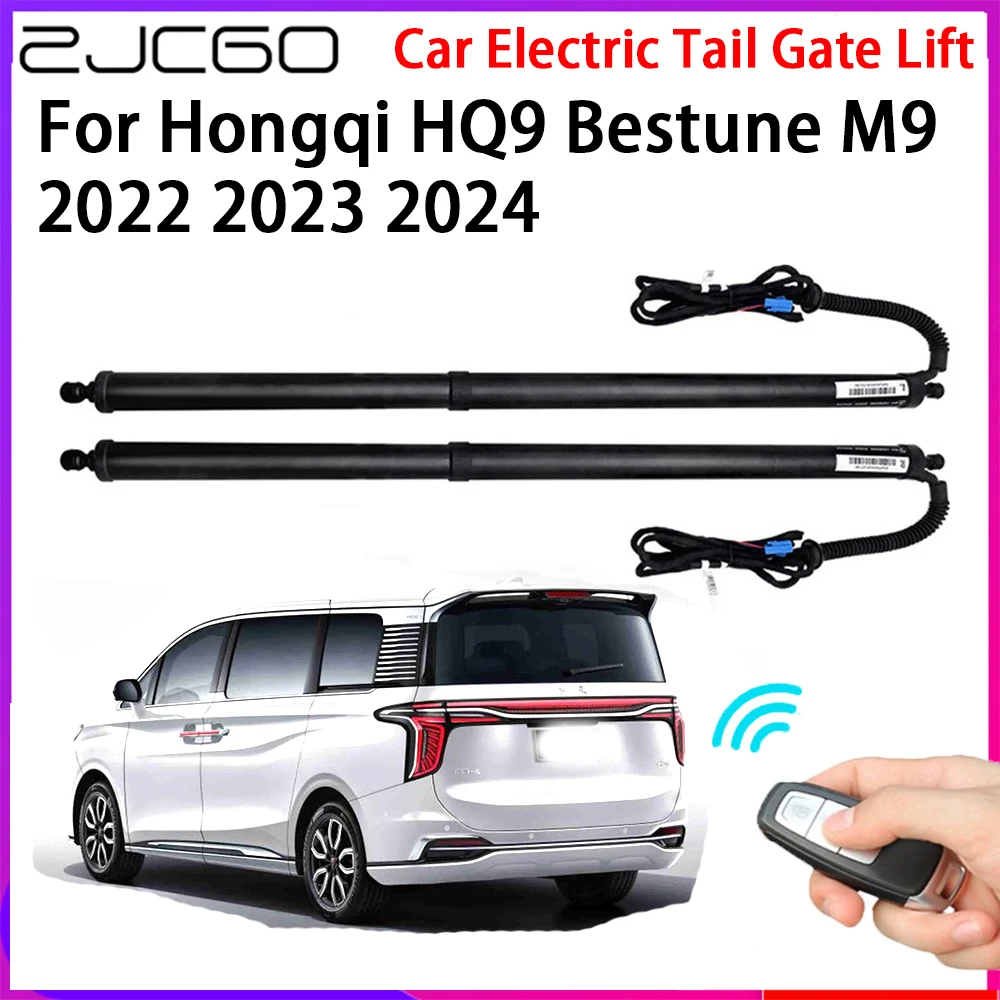 

ZJCGO Car Automatic Tailgate Lifters Electric Tail Gate Lift Assisting System for Hongqi HQ9 Bestune M9 2022 2023 2024