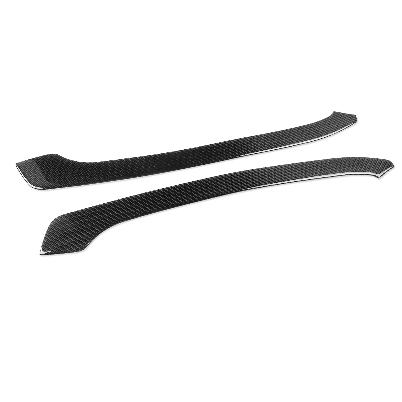 Carbon Fiber Car Interior Center Console Armrest Box Decorative Accessory Stickers on Both Sides For Honda Odyssey 2018-2025
