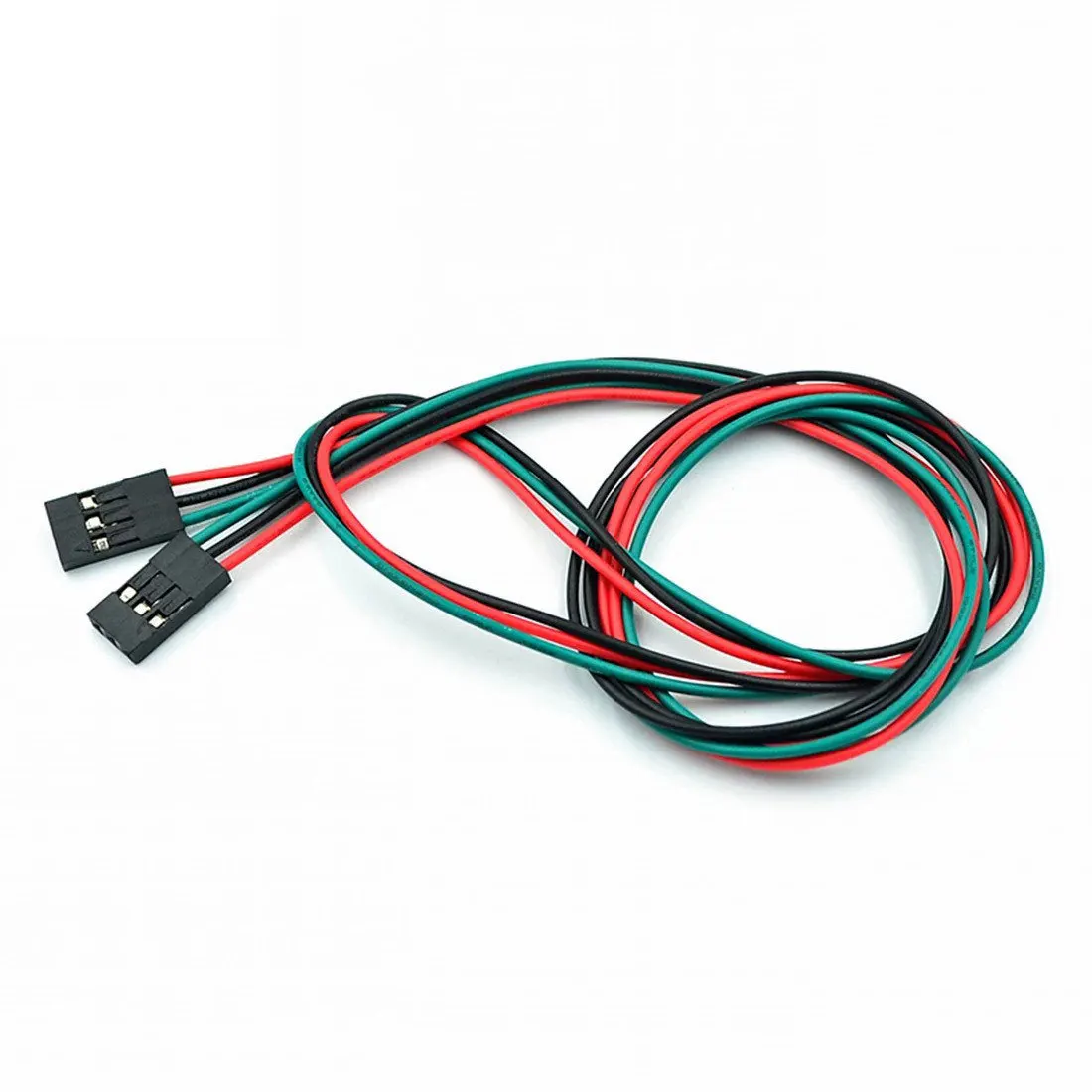 70 cm Buchse-zu-Buchse Dupont-Draht-Überbrückungskabel, geeignet für 2-polige / 3-polige / 4-polige Anschlüsse von 3D-Druckern