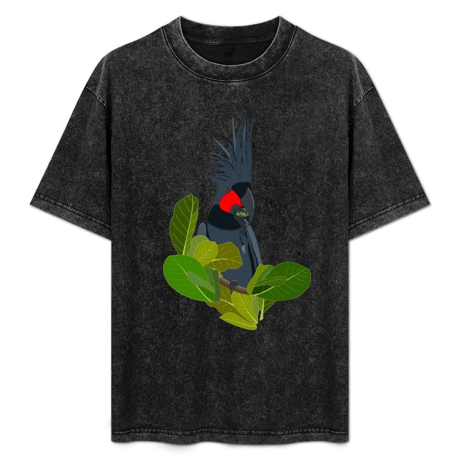 パームコカトゥー-tシャツ-クイックドライフィッシングtシャツ