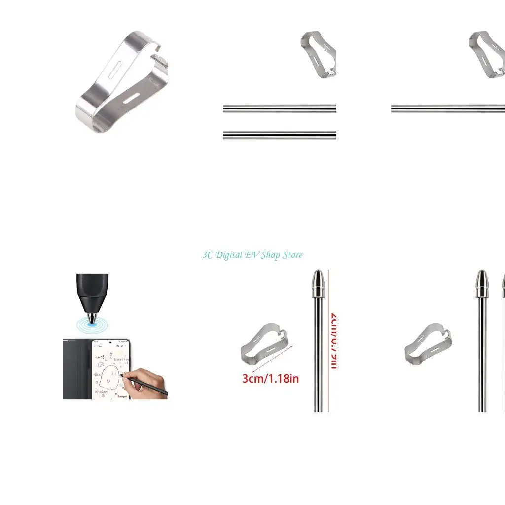 

E74D Удаление пинцетки Touch Pen Tool Инструмент для TAB S7+ S9FE Note10 S7FE S23 Note20.