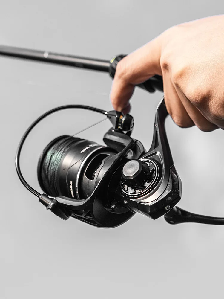 HANDING M1 PRO Visserij-reel Spinning Reel Corrosiebestendig Zeewater Visserij-reel 9 + 1 Kogellagers 15KG Max Drag voor Grote Vis - afbeelding 2