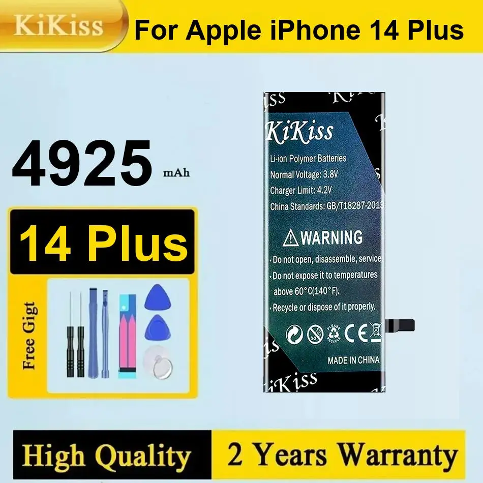 

4925Mah Kikiss Battery 14 Plus For Apple Iphone