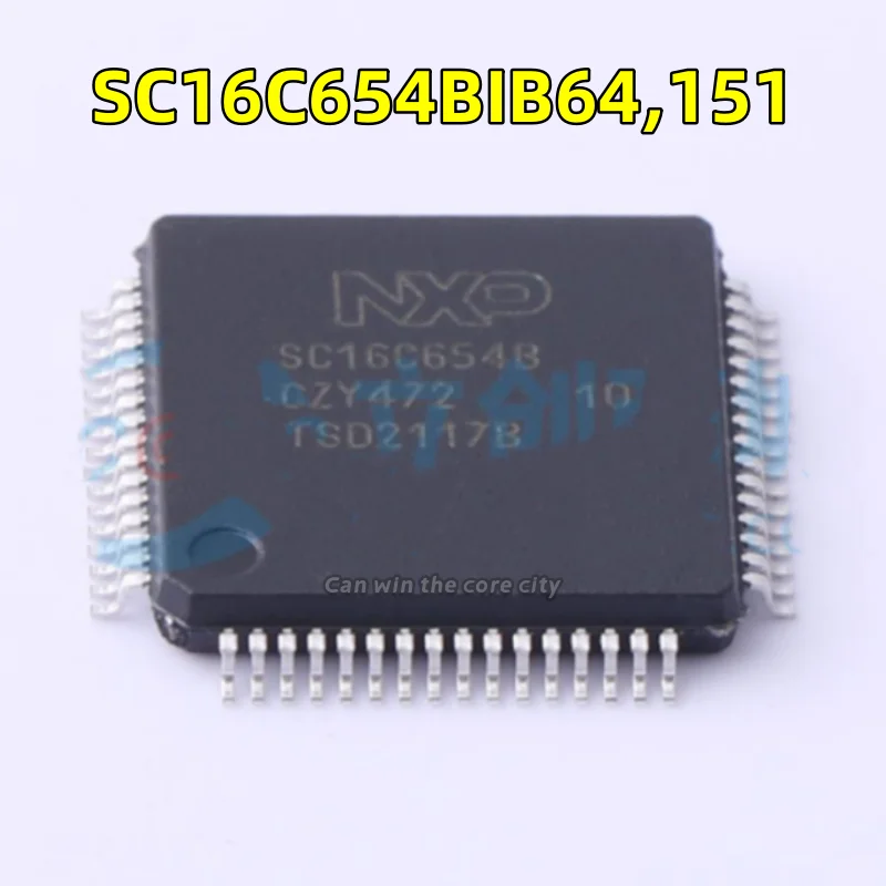 5-100 PCS/LOT Brand new SC16C654BIB64,151 screen screen SC16C654 package LQFP-64 Bus to UART