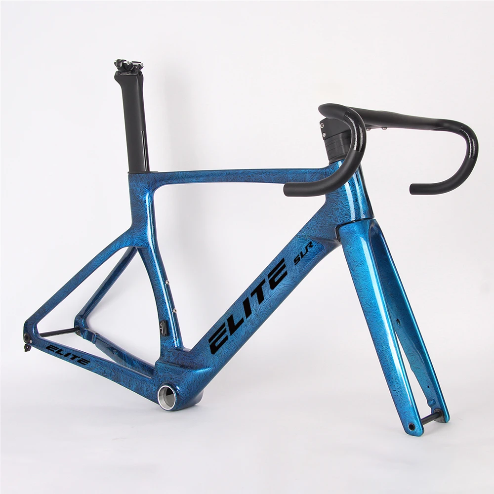 

2025 R58 T1000 Карбоновая рама шоссейного велосипеда 140 мм/160 мм Дисковый тормоз 700*32C Карбоновая гравийная рама T47 Скрытый трос Рама шоссейного велосипеда