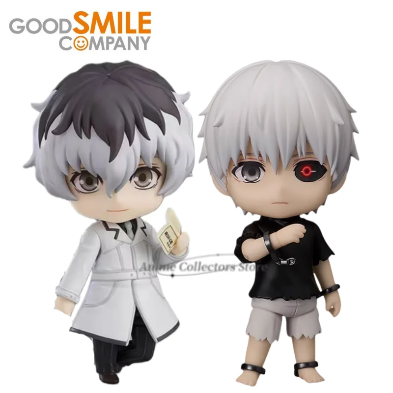 

В наличии оригинальная хорошая улыбка Nendoroid Tokyo Ghoul GSC Haise Sasaki Ken Kaneki аниме фигурка модель игрушки украшения подарки