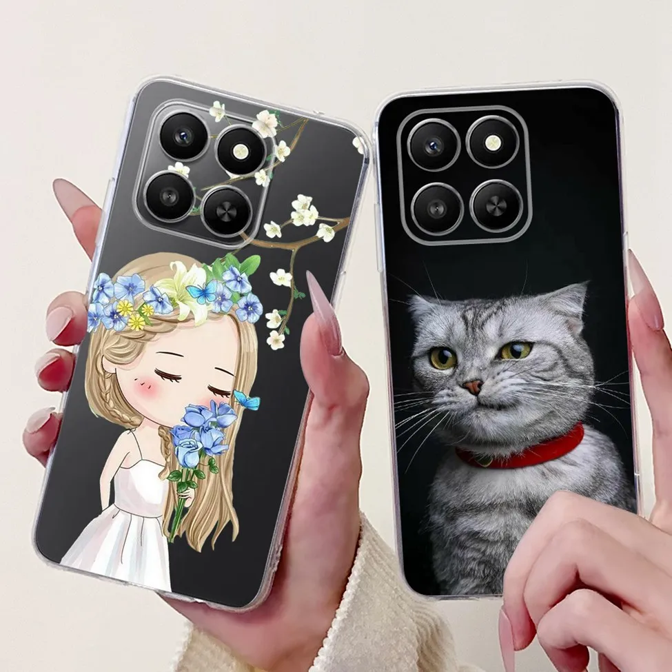 5G Voor Honor 400 Smart Case LGN-NX1 Leuke Cartoon Luxe Cool Geschilderd Mode Vlinder Telefoon Case Voor Honor 400 Smart back Cover