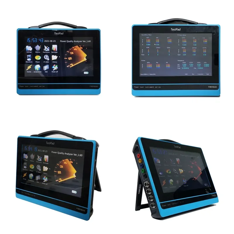 Flat Type Handheld Three-phase Instrument Energy Comprehensive Test Power Quality