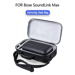 for Bose SoundLink Max Portable Speaker Carrying Case Bag Large Waterproof Travel Case with Shoulder Strap Hard Protective Case