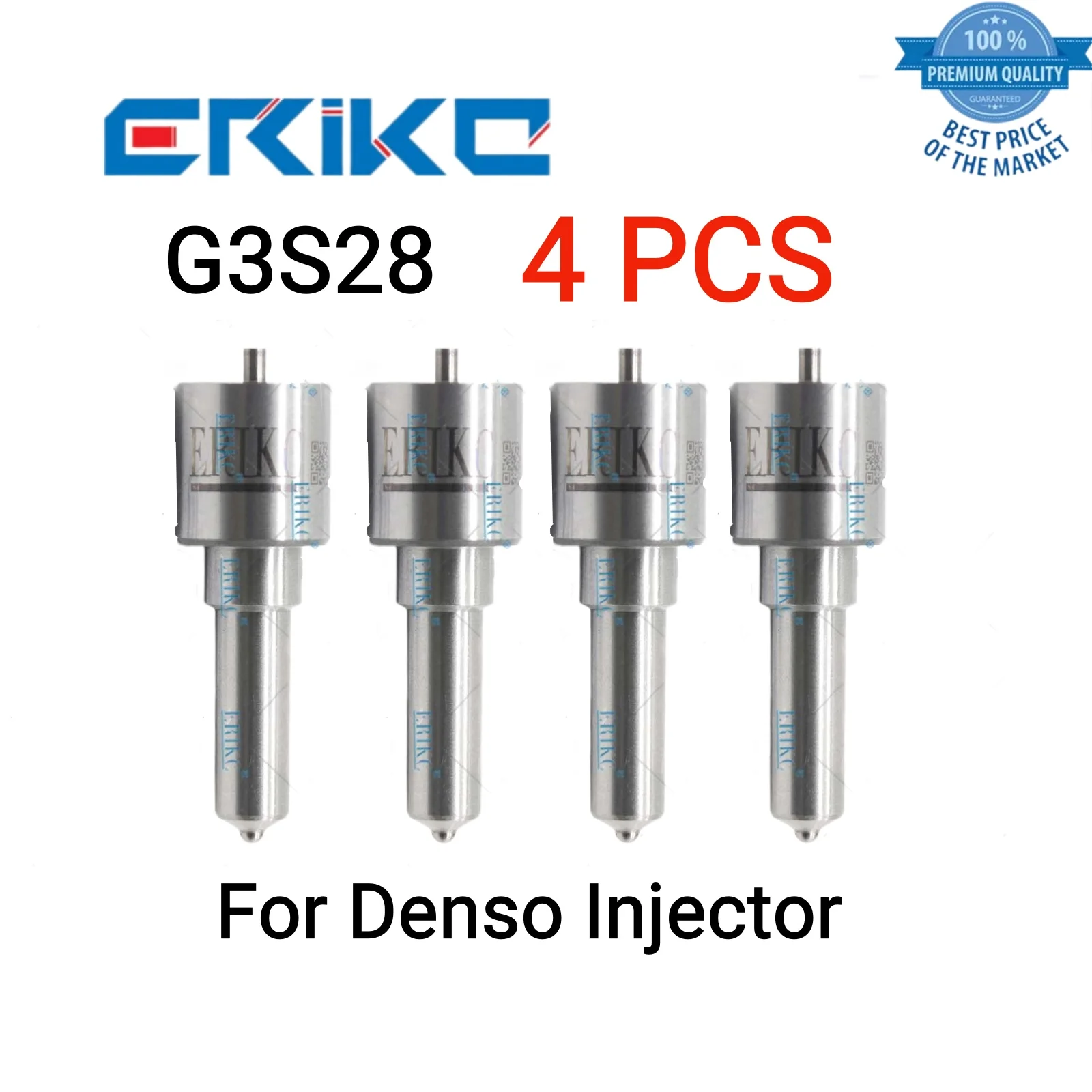 4 PCS G3S28 Common Rail Nozzle G3s28 Injector Nozzle Set Industrial Jet Nozzle for Denso Injector