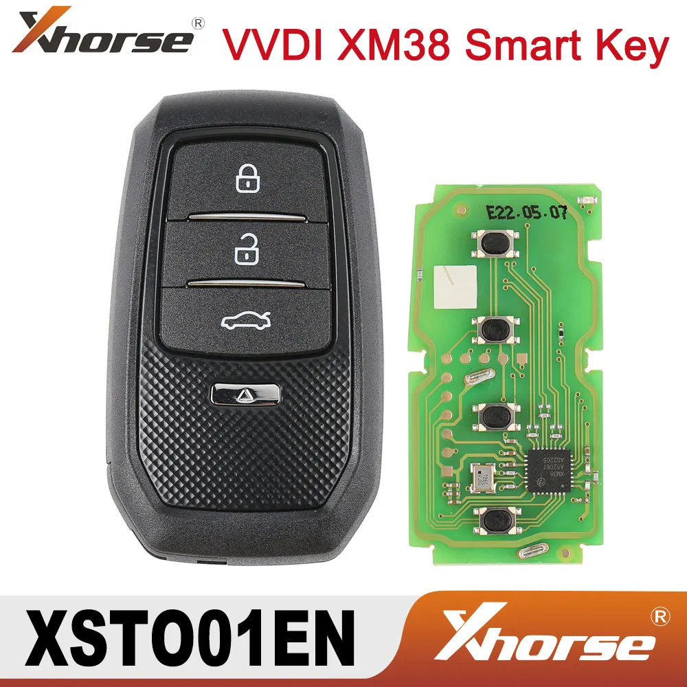 Xhorse VVDI inteligentny klucz samochodowy XM38 XS Series XSLR01EN XSCH01EN XSTO01EN XSPS01EN dla VVDI /VVDI2 Mini kluczyk narzędzie uniwersalne