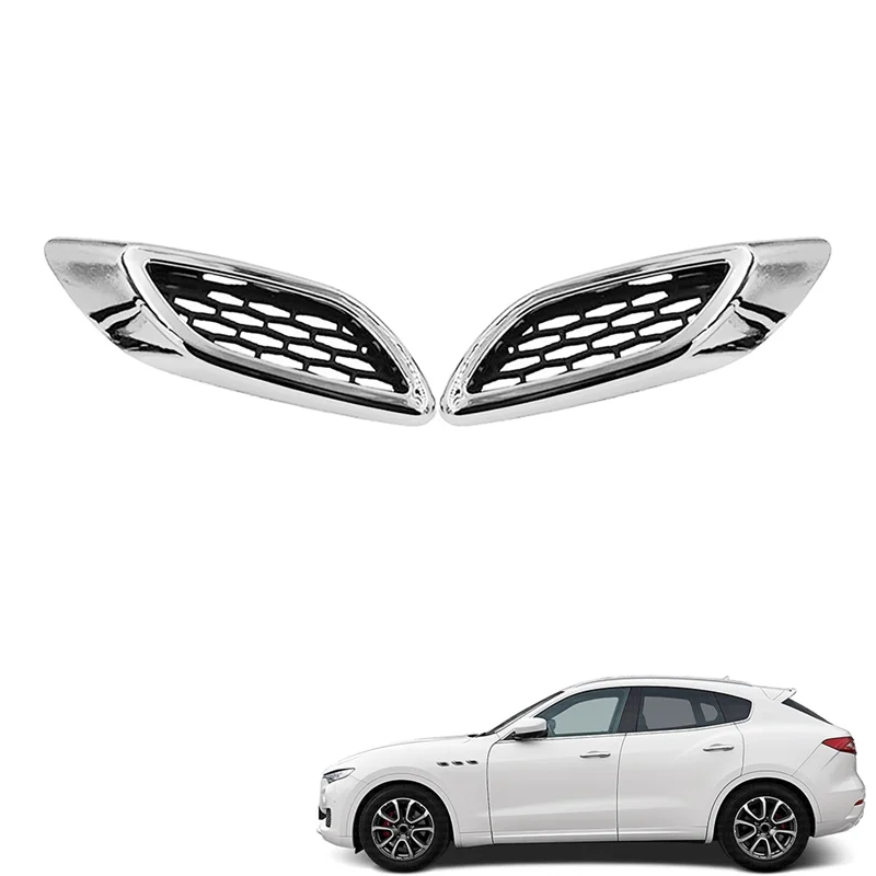 Car Right Front Side Grille Air Intake Fender Vents Grill for Maserati Levante 670065951