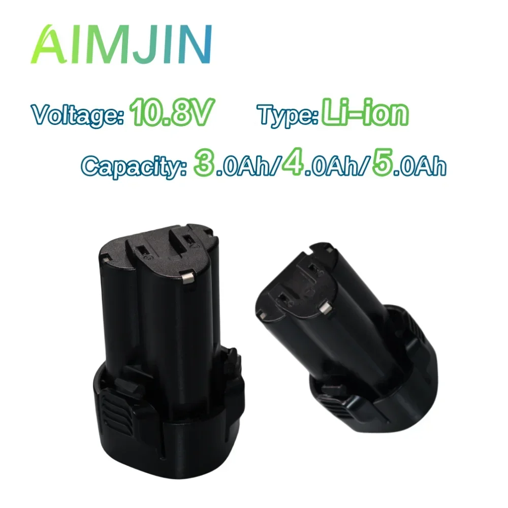 

10.8V 3000/4000/5000mAh for Makita Li-ion Battery for BL1014 DF030D DF330D LCT203W Rechargeable Power Tools battery