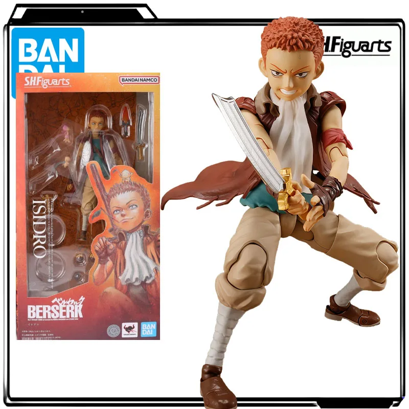 

Bandai натуральная аниме-фигурка S.H.Figuarts Isidoro Buck 125 мм, экшн-фигурка, игрушка для мальчиков, детский подарок, Коллекционная модель, украшения