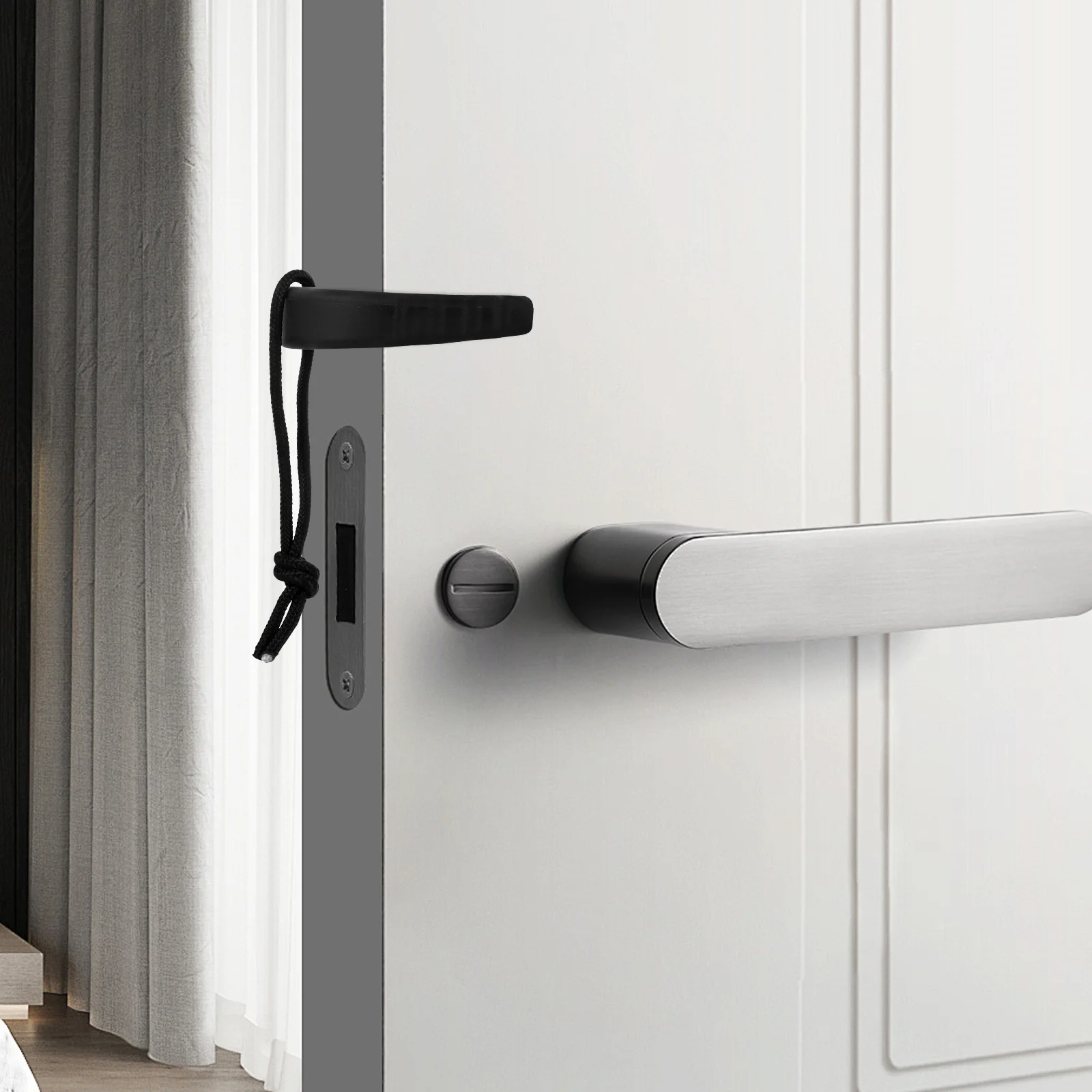 

Safety Door Stopper Durable Emergency Wedge For Home Hotel Apartment Security Firefighter Training Equipment Portable Door