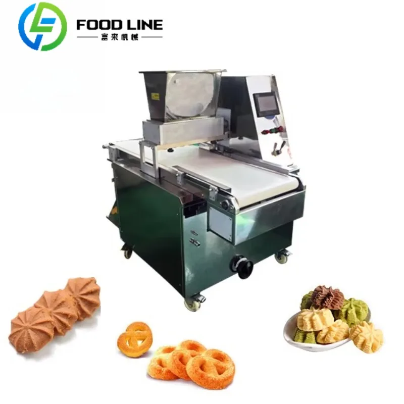 Customized Cookie Making And Molding Machine Industrial Biscuit Production Unit With Servo Drive And Uniform Product Quality