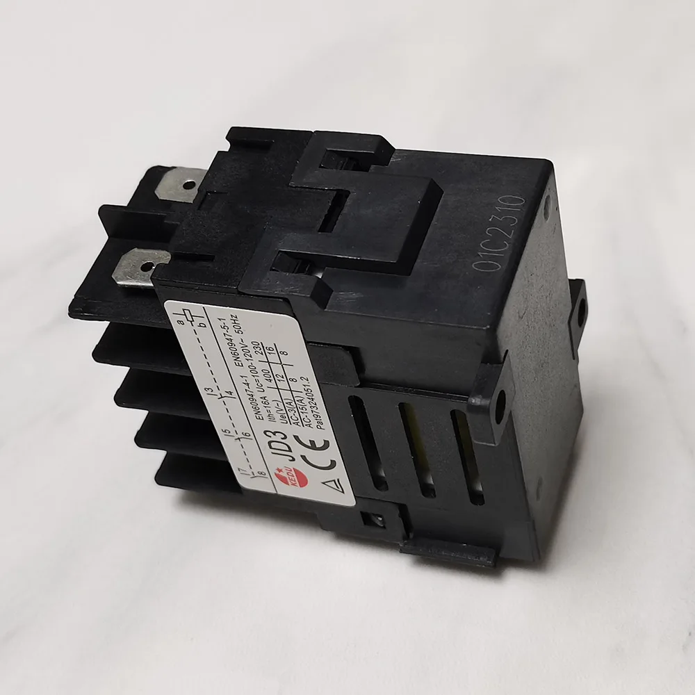 KEDU JD3 8 دبابيس 100-120 فولت 50 هرتز 16A مرحل كهربائي مفتاح كهرومغناطيسي مع انقطاع التيار الكهربائي ووظيفة حماية الجهد المنخفض